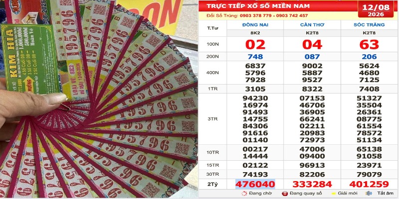 Tra cứu kết quả xổ số Đồng Nai